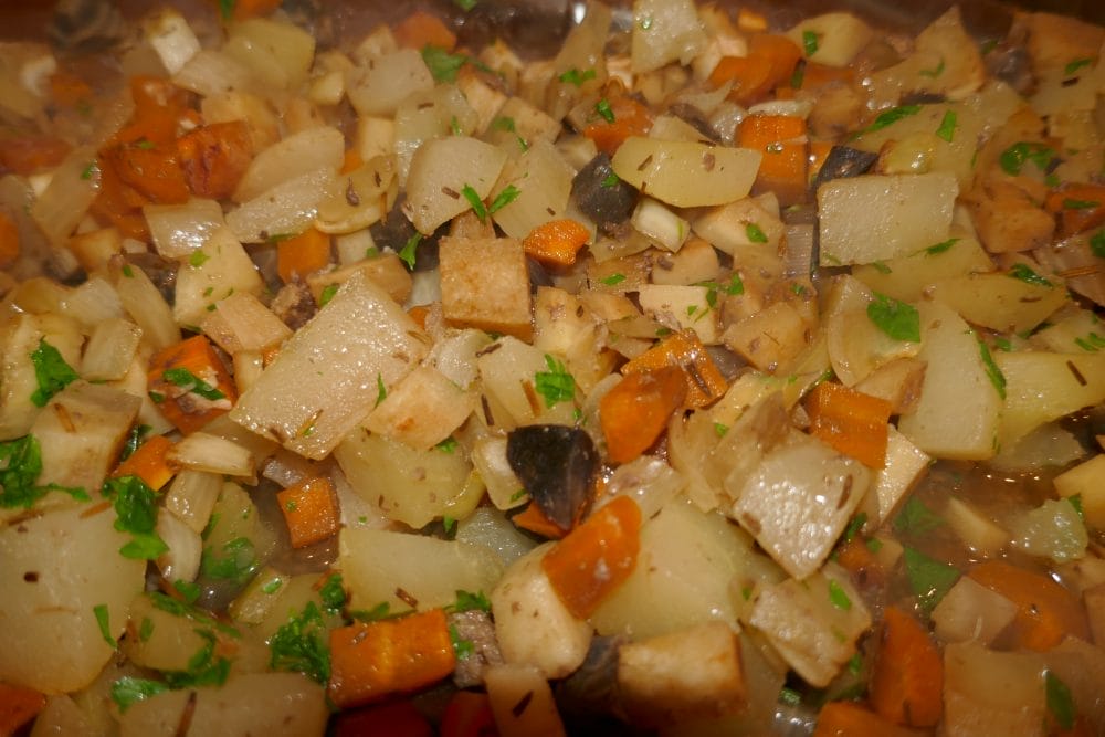 Rotgrønnsaker med pære