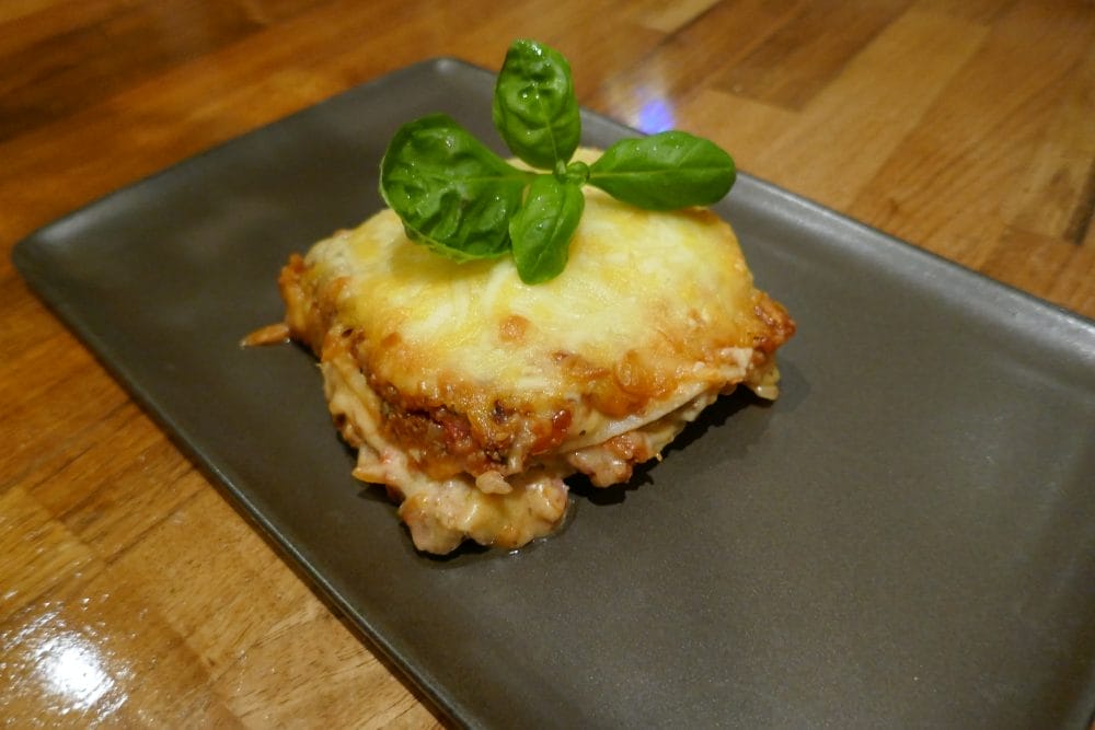 Lasagne av elg