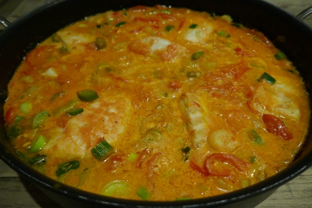 Moqueca med klippfisk