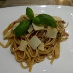 Pasta chimichurri