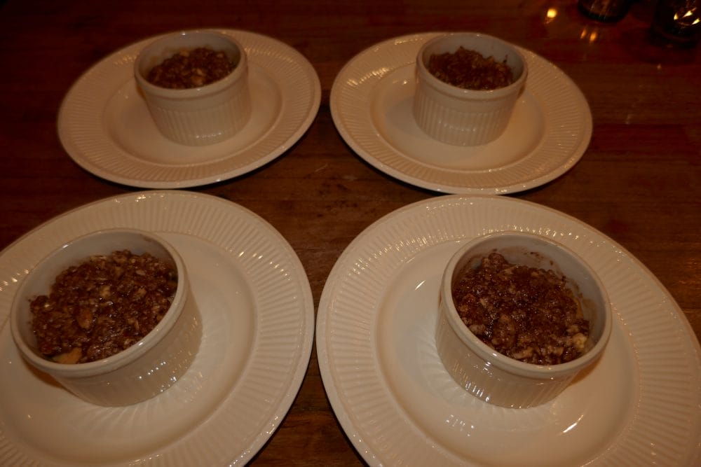 Honningbakte epler med mandellokk-2