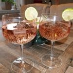 Lillet rosé tonic