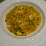 Kylling- og rekerisotto