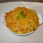 Mousselinegratinerte reker