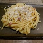 Bucatini carbonara