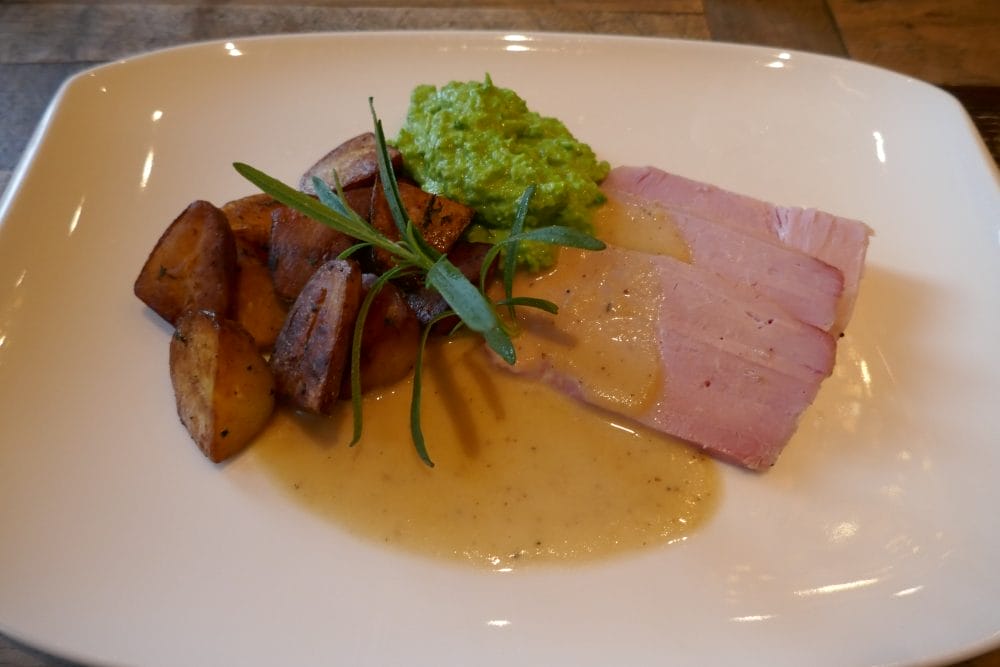 Svinestek med choronsaus