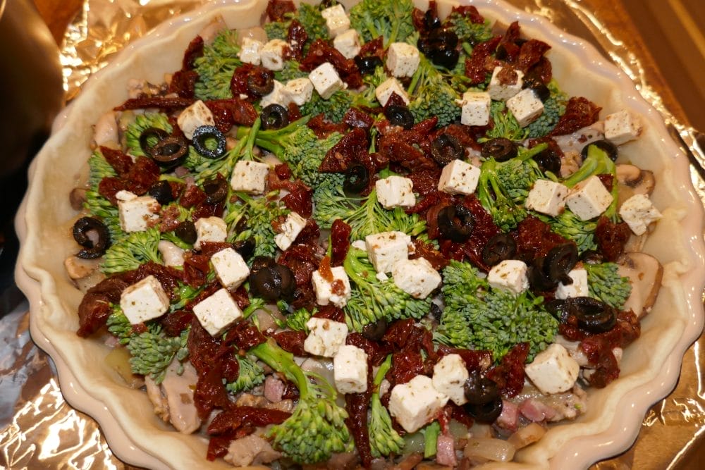 Pai med middelhavssmak på gang