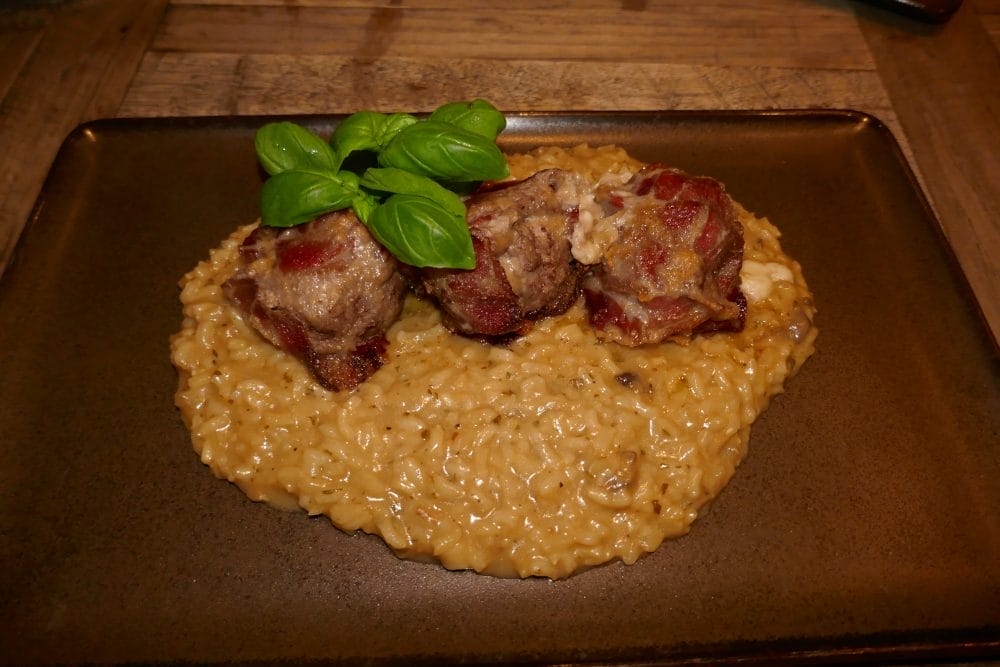 Bombetta med risotto