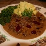 Finnbiff med potetmos