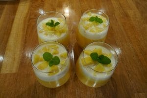 Mangopudding