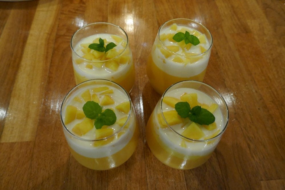 Mangopudding