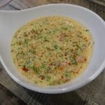 Spennende fiskesaus med tomater og rogn