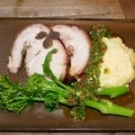 Porchetta med potetmos og gremolata
