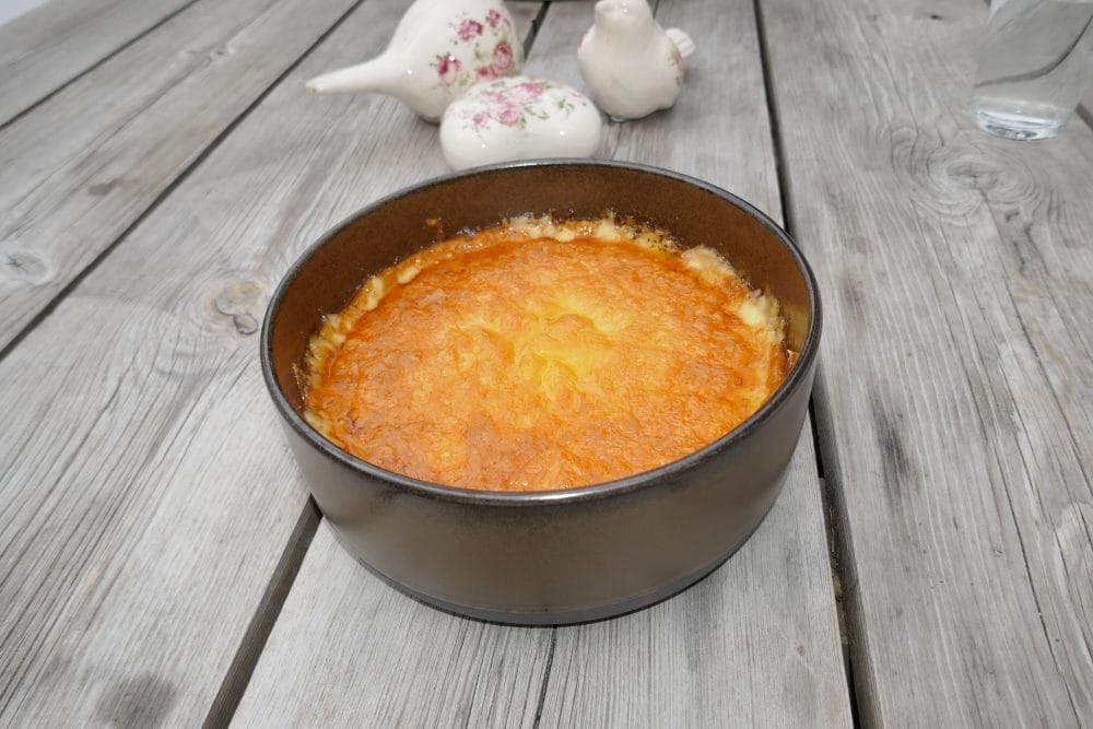 Gratinert potetmos med bacon eller kjøttrester