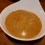 Blåskimmelsaus med cognac og syltet pepper