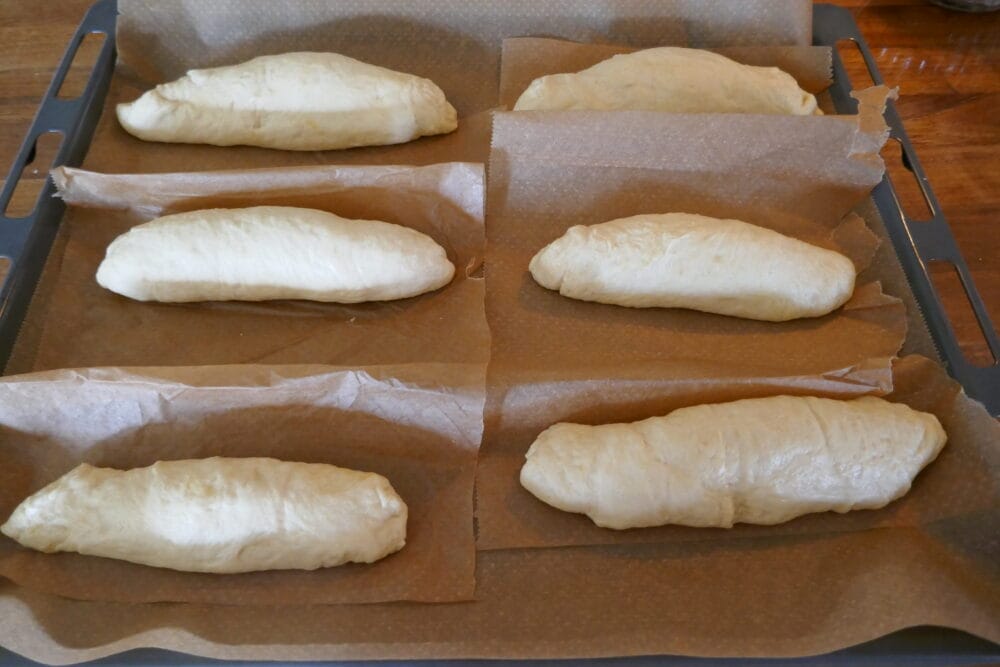 Banh Mi - vietnamesisk baguette - før steking