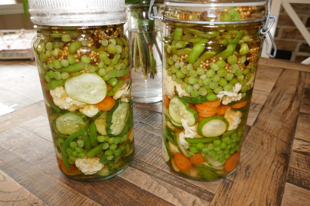 Pickles med eplesidereddik