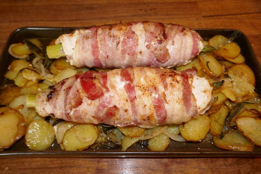 Kyllingrulade fra Toscana