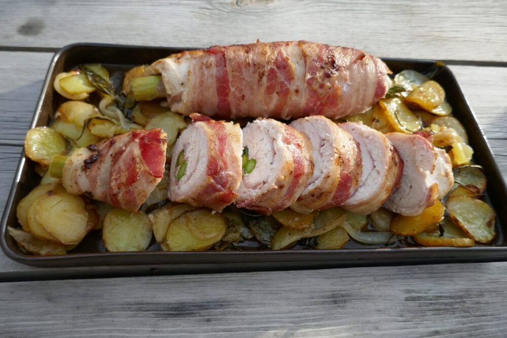 Kyllingrulade fra Toscana