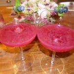 Blåbær- og basilikumsmash