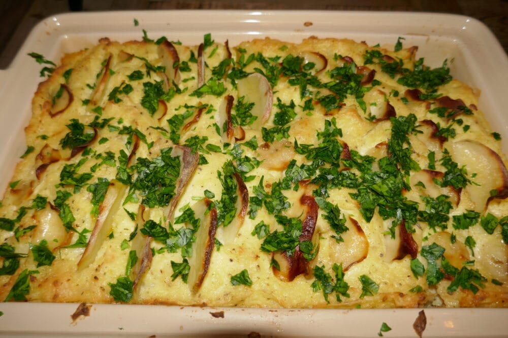 Reinsdyrhakk med potetlokk - sheperds pie