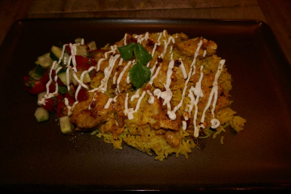 Egyptisk ris med kylling