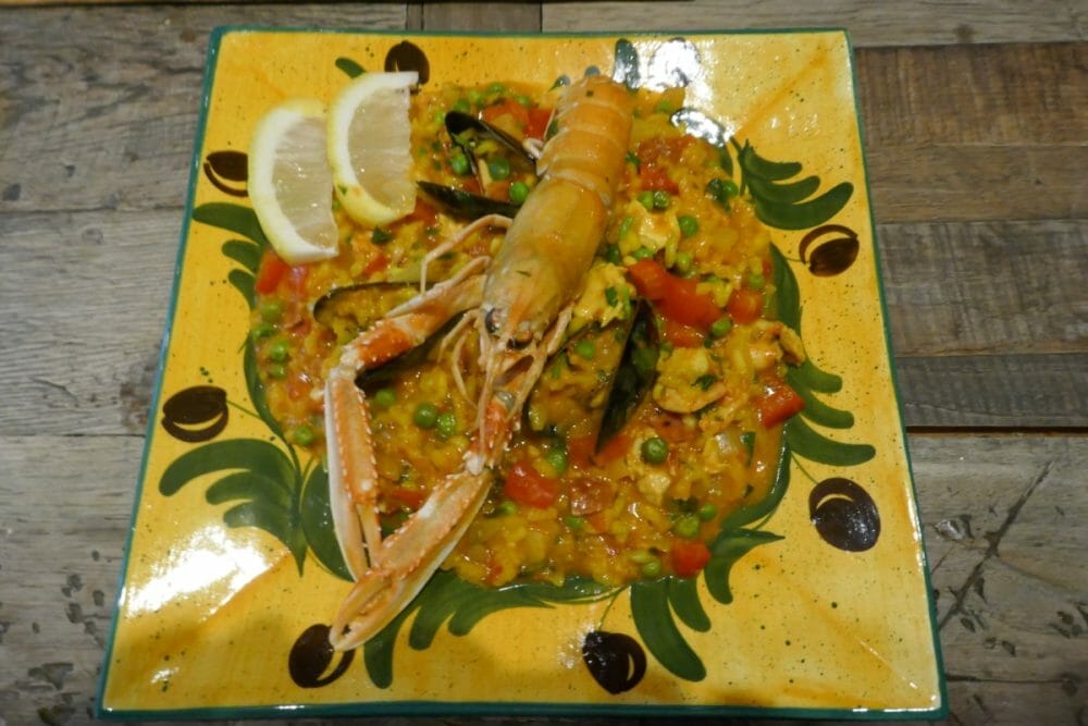 Paella som i Sør-Amerika