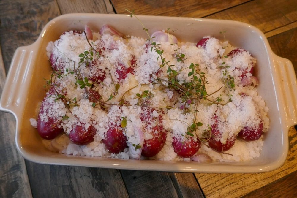 Saltbakte poteter Saltbakte poteter