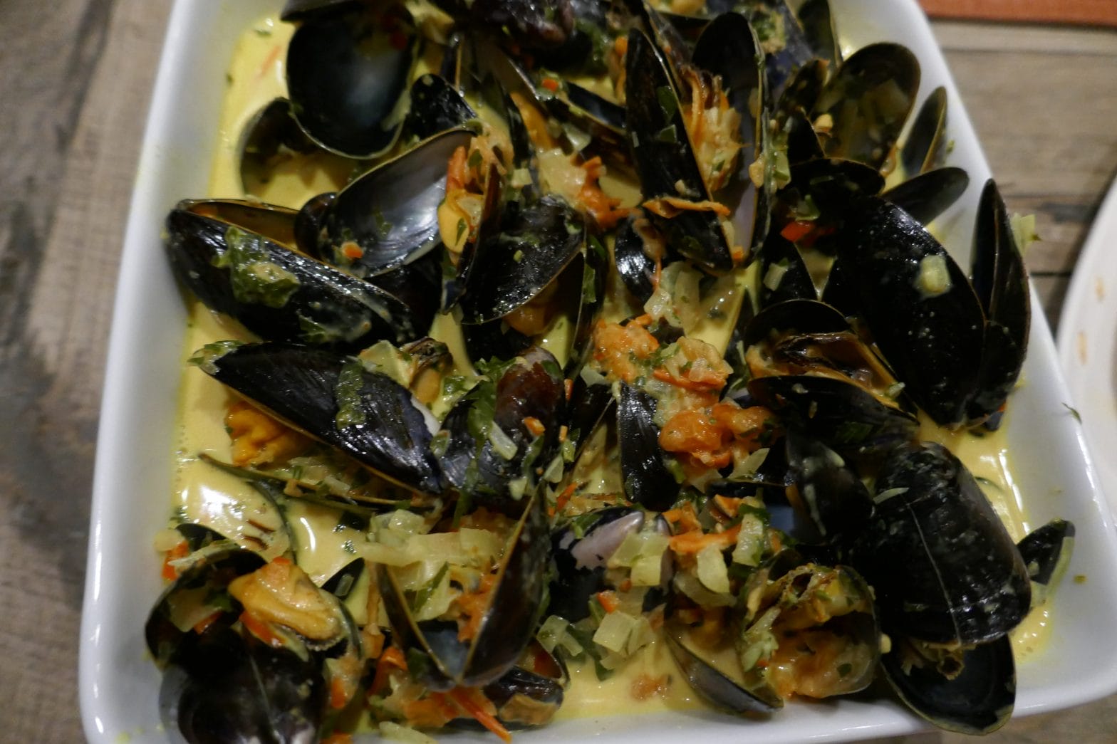 Blåskjell garam masala