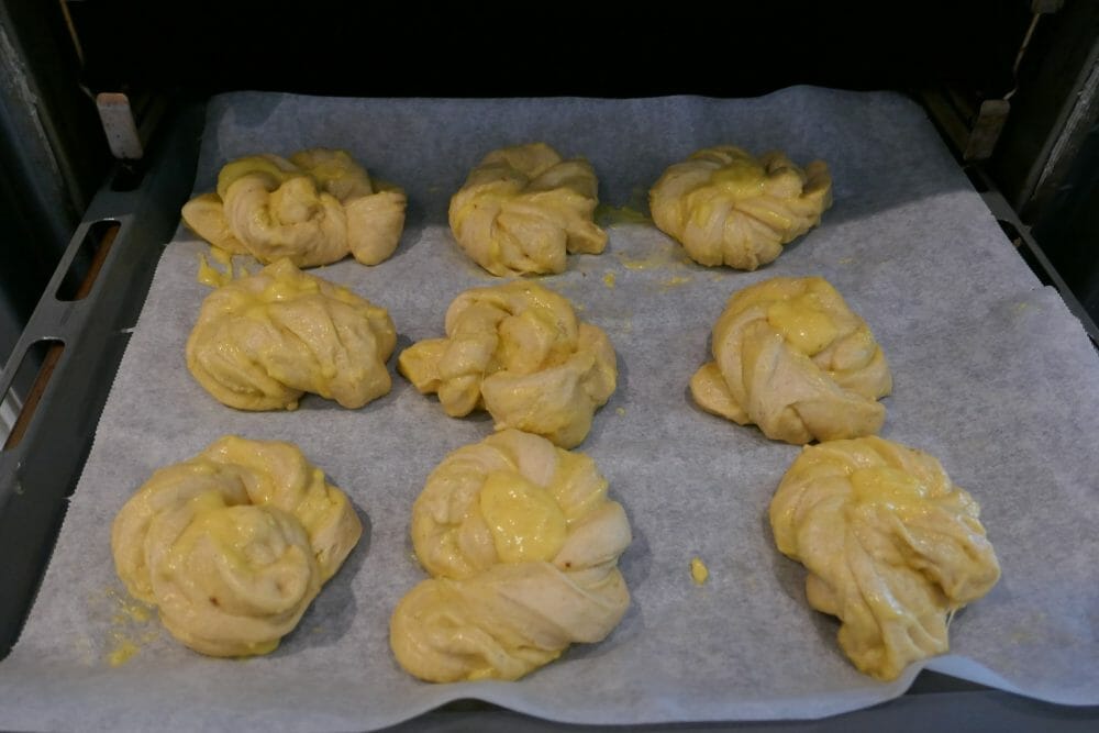 Vaniljeknuter før steking