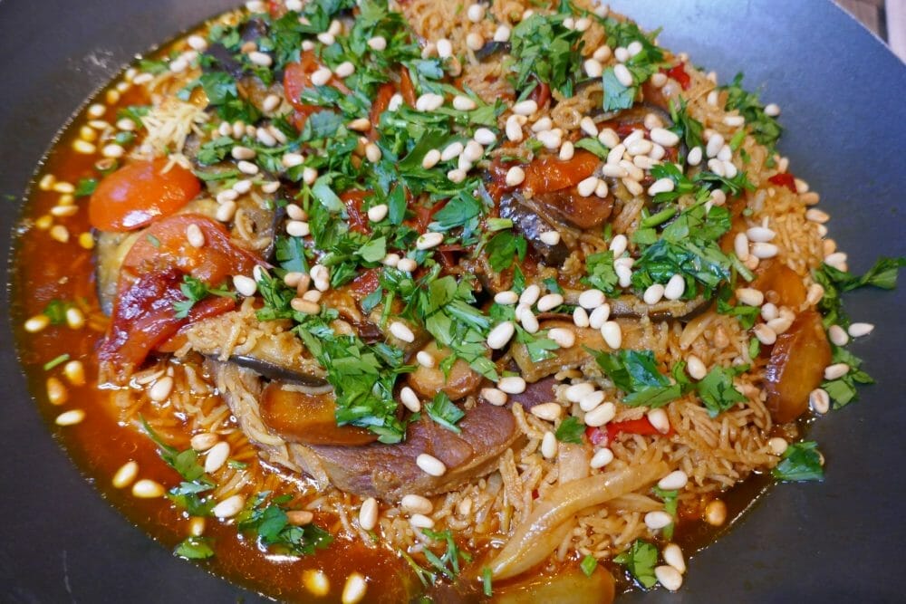 Libanesisk aften Maqluba - Maqlooba