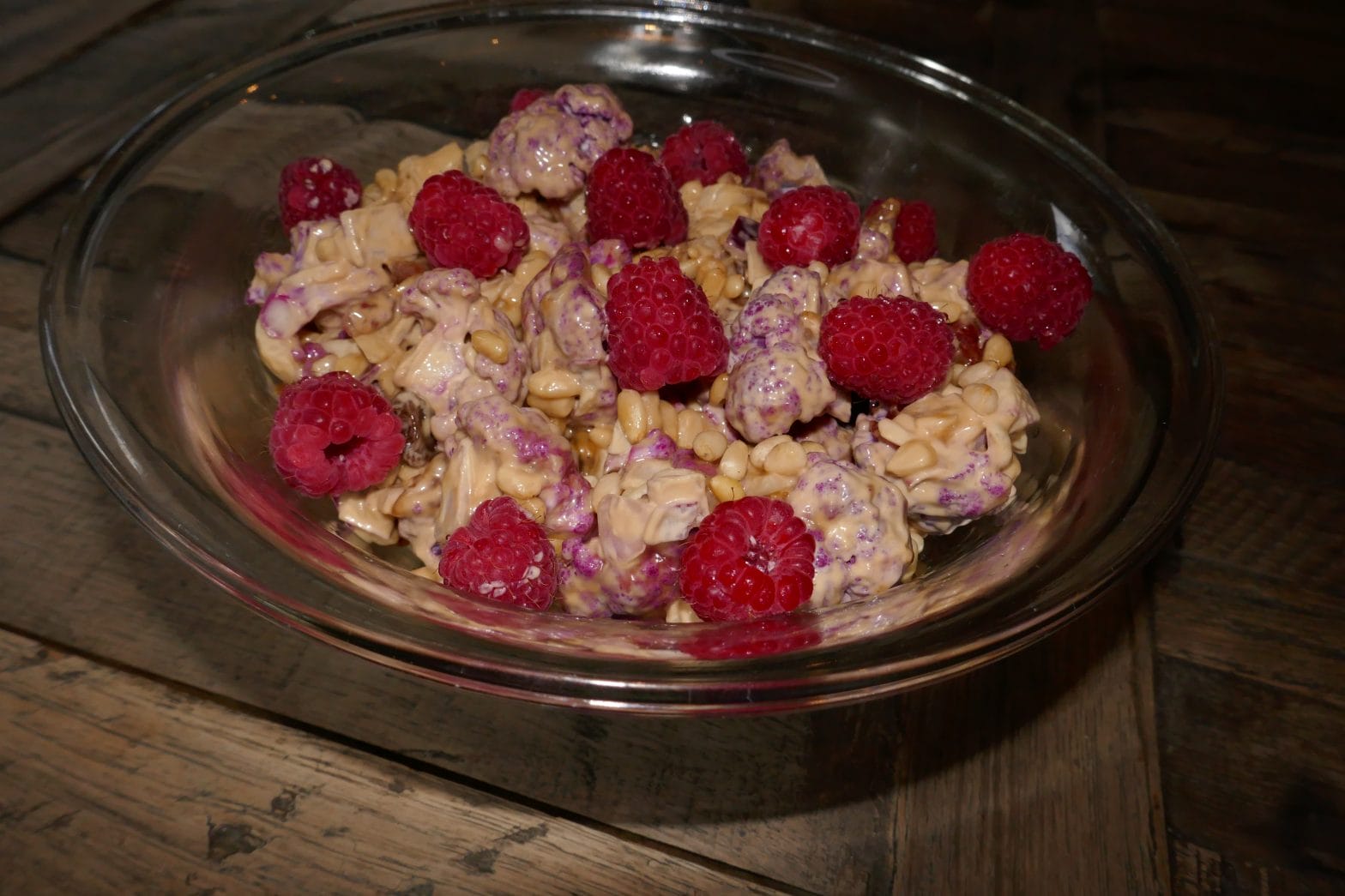 Blomkålsalat med bacon