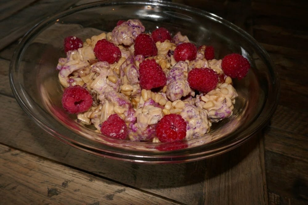 Blomkålsalat med bacon