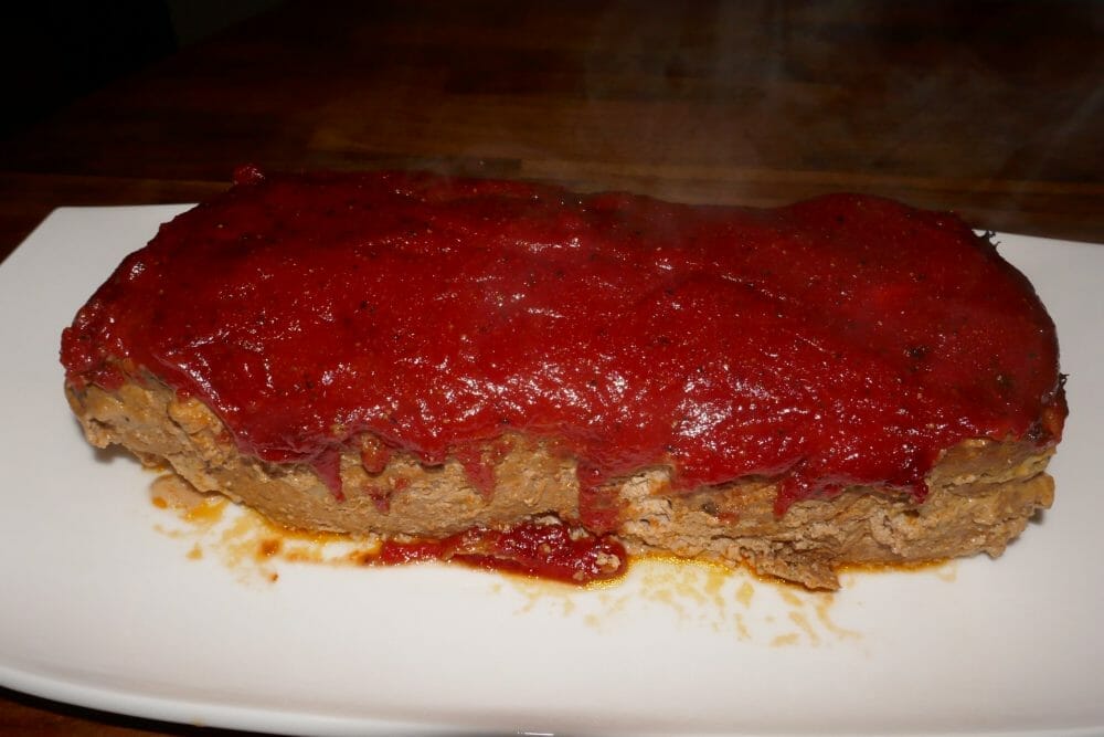 Meatloaf med tomatglasur