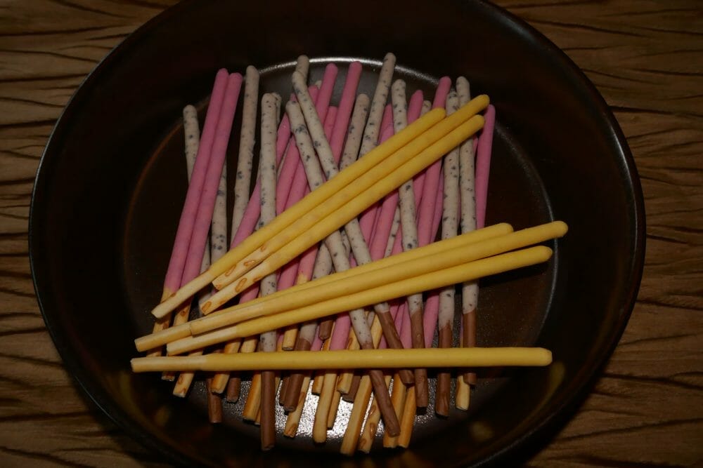 Pepero Day - pepero med smakene mango, jordbær og cookies & cream