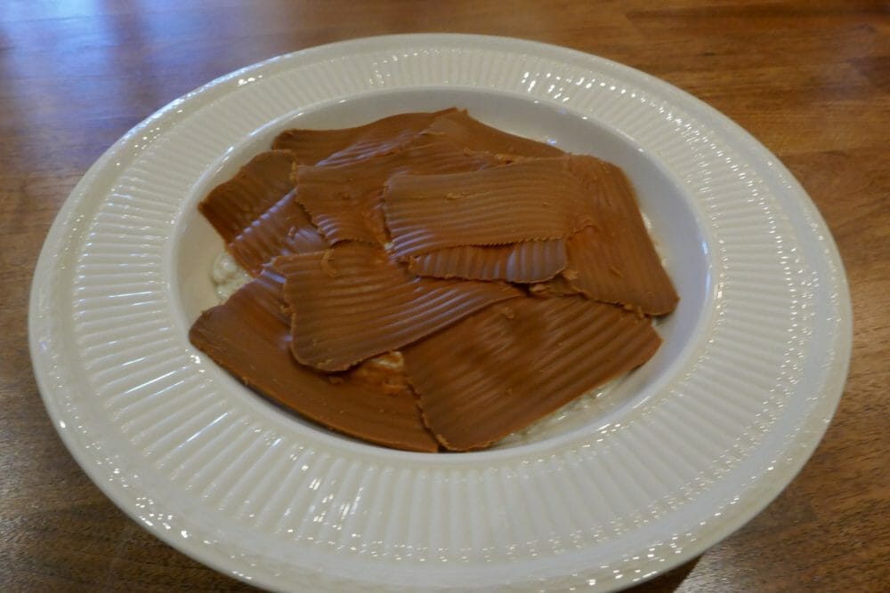 Havregrøt med brunost