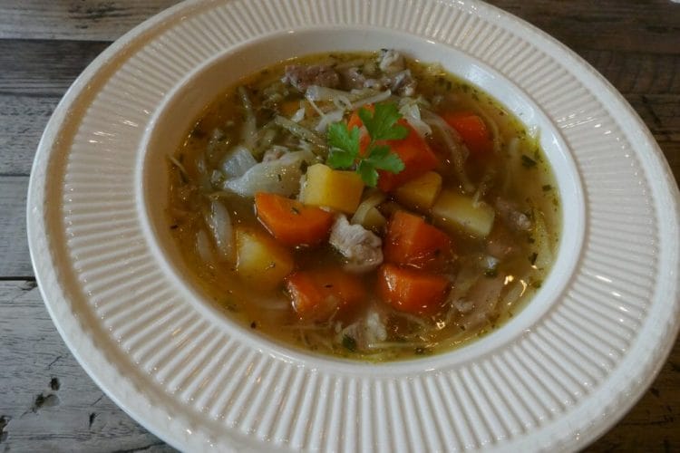 Meat soup (Icelandic meat soup)