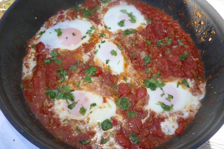 Weekly menu for week 30 Shakshouka