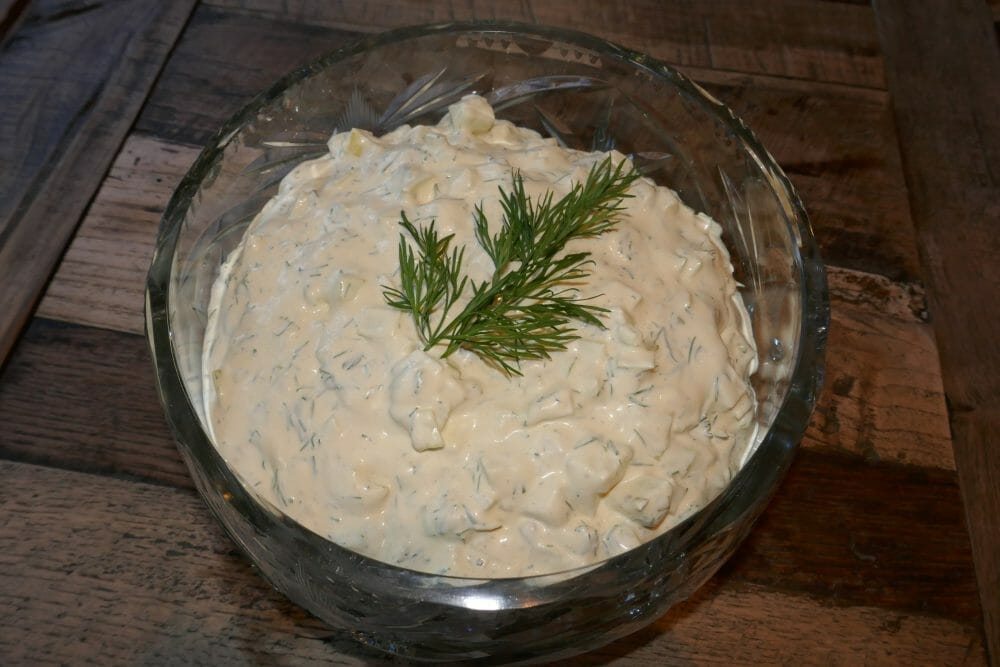 Salat til matjessild og spekesild