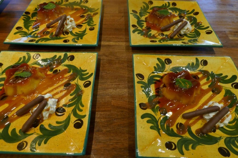 Spansk 3-retters meny - dessert