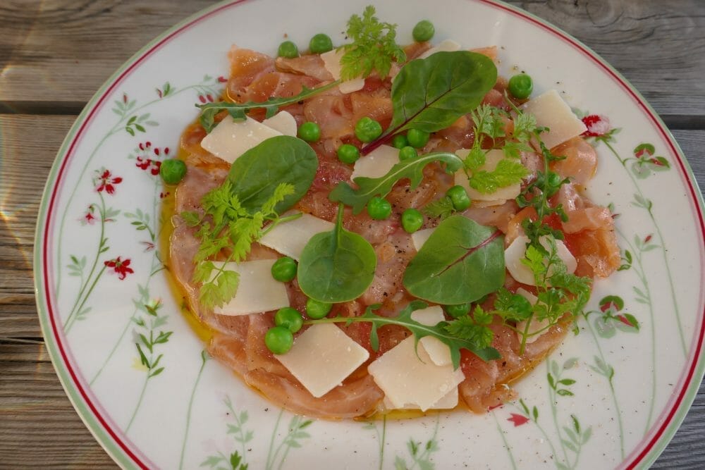 Ukemeny for uke 23 Carpaccio av laks