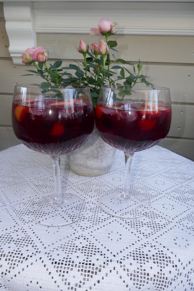 Grape and aperol spritz Grape and aperol spritz