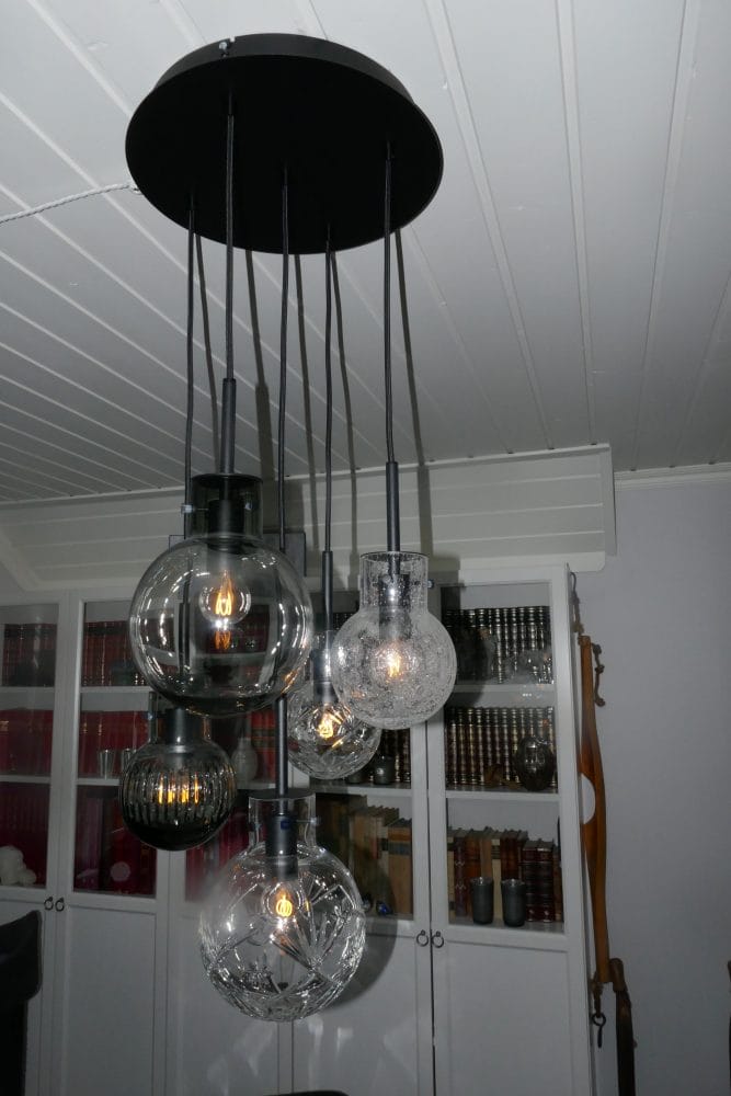 Lampa i stua i 2. etasje