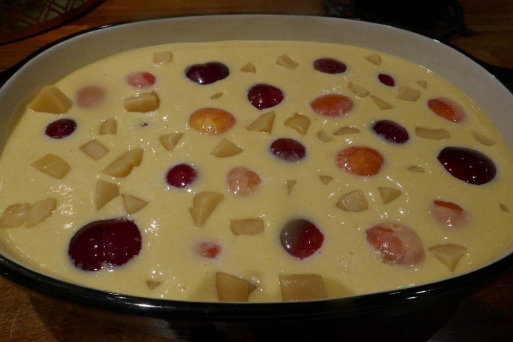 Plommeclafoutis
