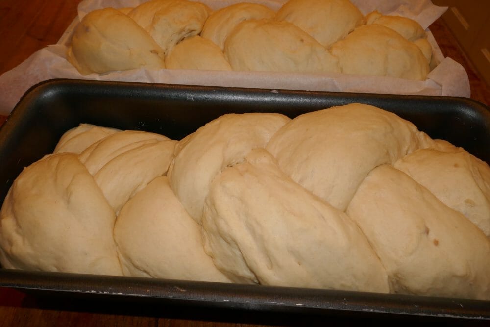 Fletteloff før steking Fletteloff før steking