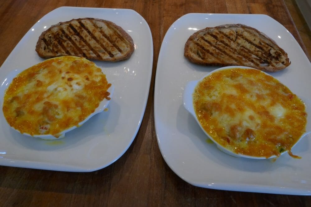 Ukemeny for uke 8 Mousselinegratinerte krepsehaler