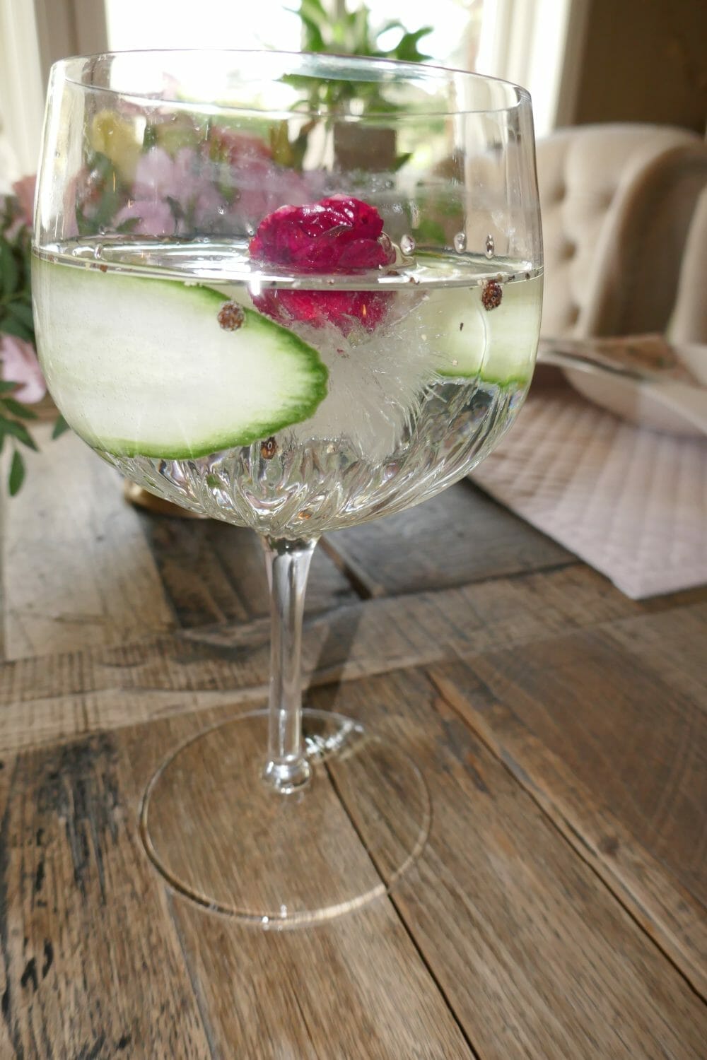 Hendrick’s gin and tonic (GT) Hendrick’s gin and tonic (GT)