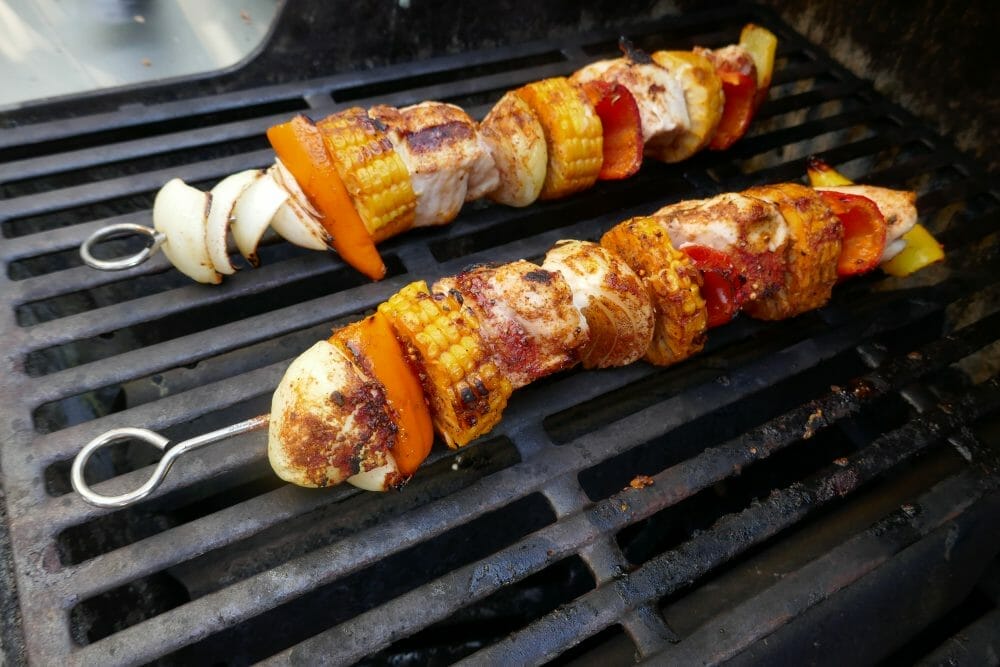 Kyllingspyd med honning og rubb