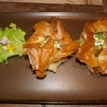 Filopakket fiken med chèvre