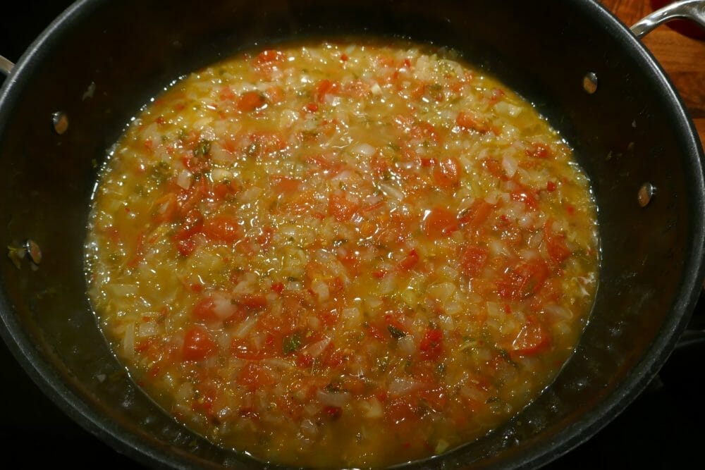 Pasta med fersk tunfisk Pasta med fersk tunfisk